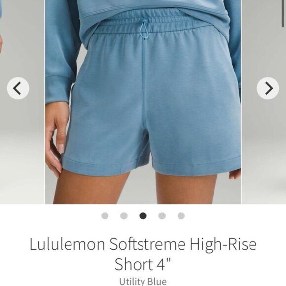 Lululemon softstreme high rise short 4size 14 - Picture 8 of 9